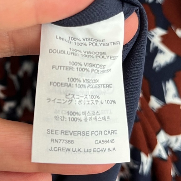 J Crew | Rare Geometric Mini Dress - Picture 5 of 5